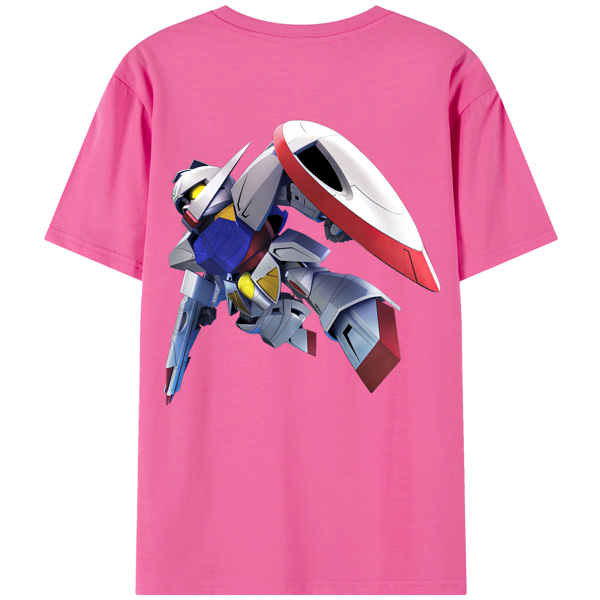 （画像用） 機動戦士ガンダム Mobile Suit Gundam レディース半袖Tシャツ(バックプリント)